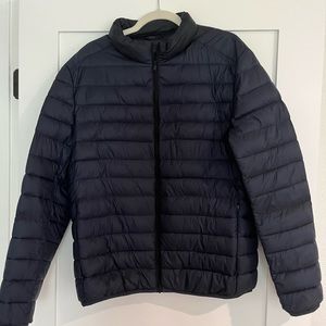 Zara Mens Puffer Jacket, Large